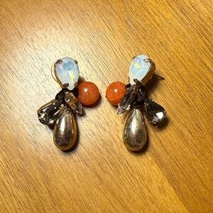 Elegant Multicolor Statement Earrings